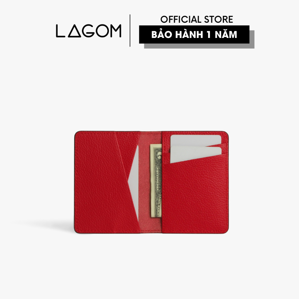 Ví đựng thẻ Da Thật LAGOM Card Togo