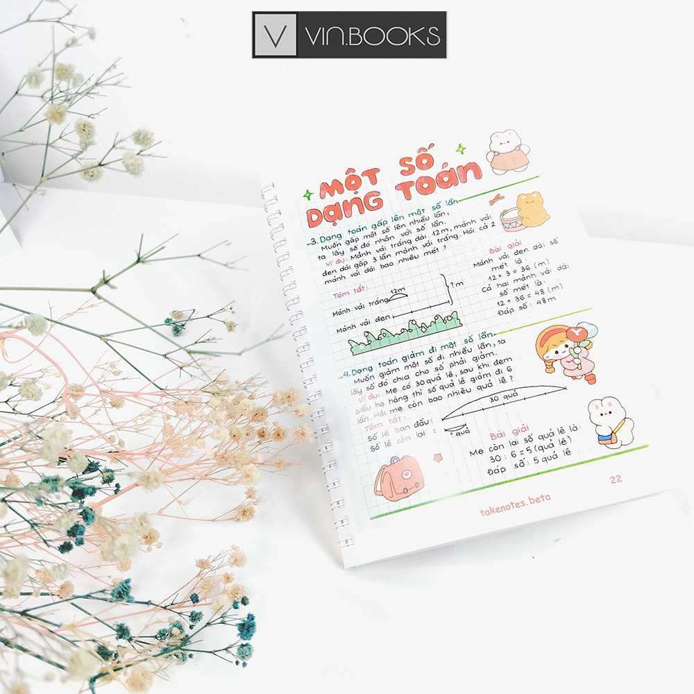 Takenote Toán Lớp 2 - 3