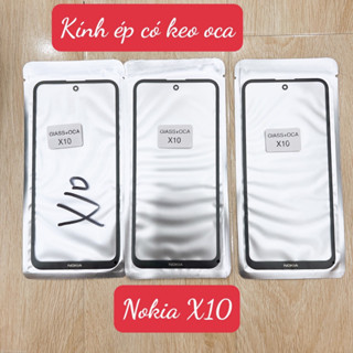 Kính ép có keo oca nokia x10 - kính ép màn hình có keo oca nokia x10
