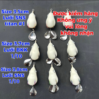Nhái Hơi F1 -F2 Lưỡi BKK Và Lưỡi SNS 1 Thìa 2 Thìa Đủ Các Kích Thước Từ Size Mini Đến Size Lớn, Mồi Câu Cá Lóc Siêu Nhạy