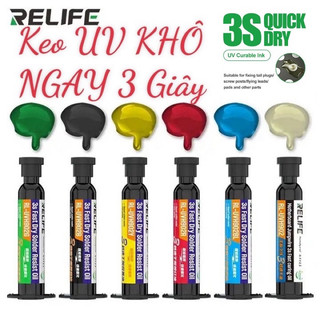 Keo UV khô nhanh 3 giây phủ mạch, cố định, chống lem