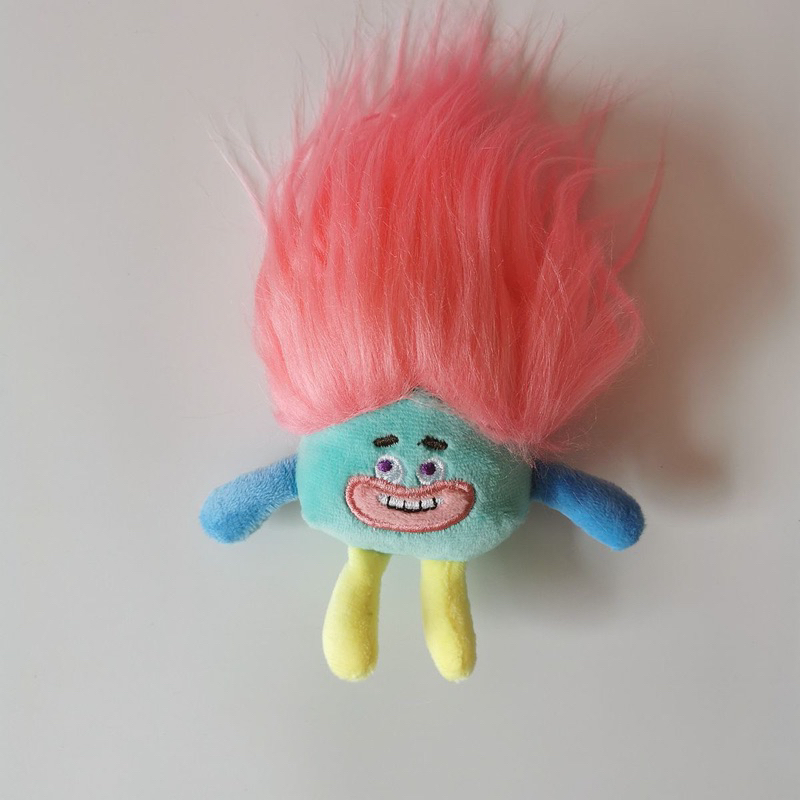 Móc khoá tóc xù sắc màu mẫu mới