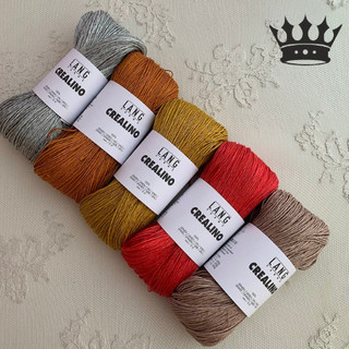 (HN) CROWN Cuộn len linen LANG CREALINO