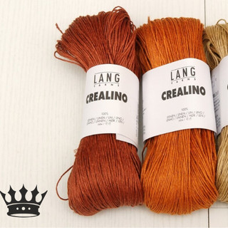 Crown cuộn len linen lang crealino