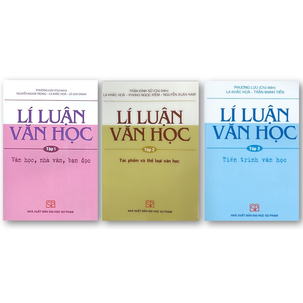 Sách Combo Lí luận văn học (3 tập)