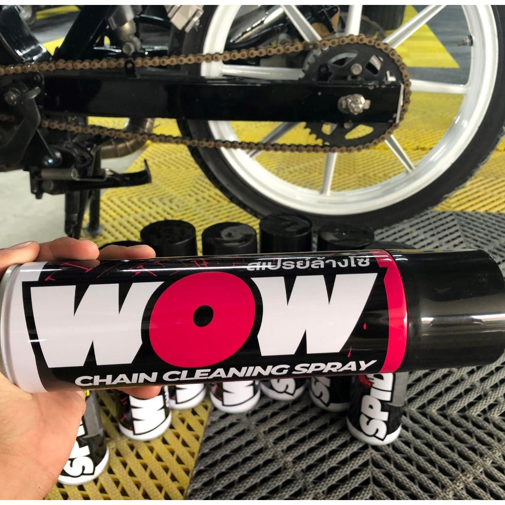 COMBO Xịt dưỡng sên Spider Spray + Xịt vệ sinh sên Wow Spray 600ml LUBE71 Thái Lan - cao cấp