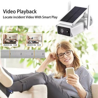 Camera giám sát Xiaomi iC See Năng lượng mặt trời / Pin 3MP 1296p Camera giám sát Wifi không dây chống thời gian
