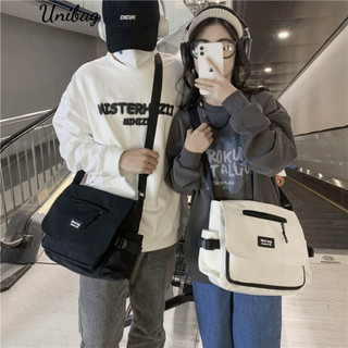 Túi tote đeo chéo nam nữ phong cách hàn quốc size to đựng vừa vở a4 điện thoại laptop chất vải dày dặn đi học đi chơi