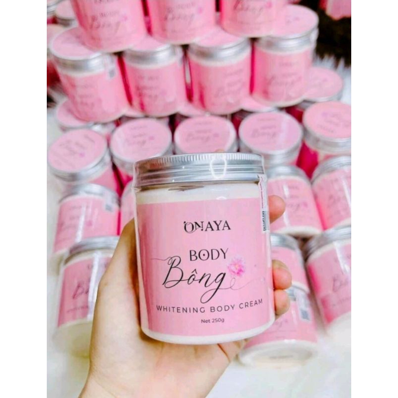 Kem Body Bông ONAYA trắng da 250g