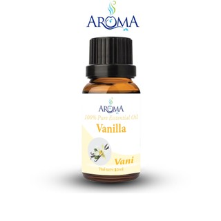  Tinh dầu Vani Aroma Vanilla 10ml nguyên chất từ thiên nhiên Tinh dầu xông phòng thơm phòng ngủ ngon thư giãn 