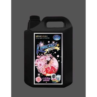 NƯỚC GIẶT KIMONO 5 IN 1, CAN 5L. GIẶT CHO CỬA NGANG, CỬA ĐÚNG, GIẶT TAY