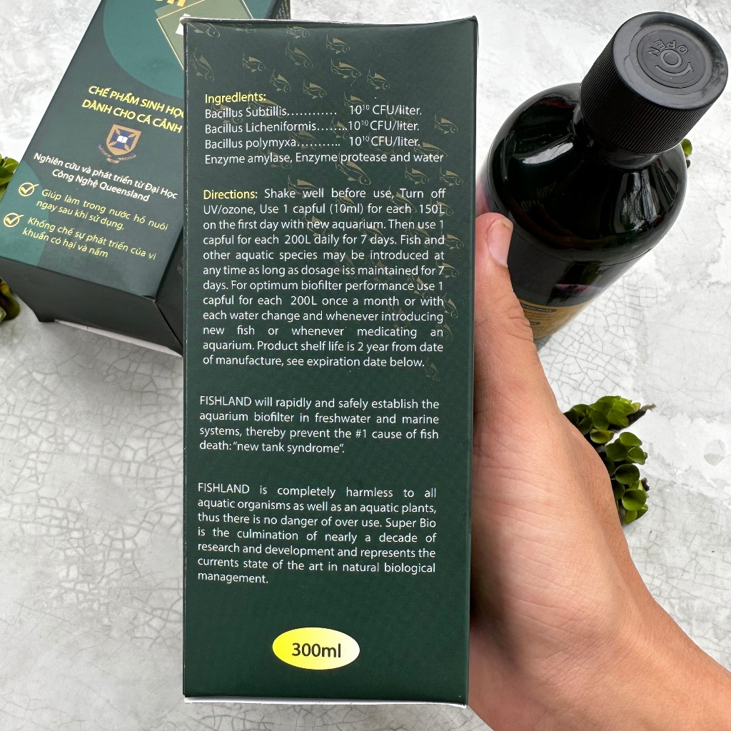 Vi sinh cá cảnh cao cấp FISHLAND