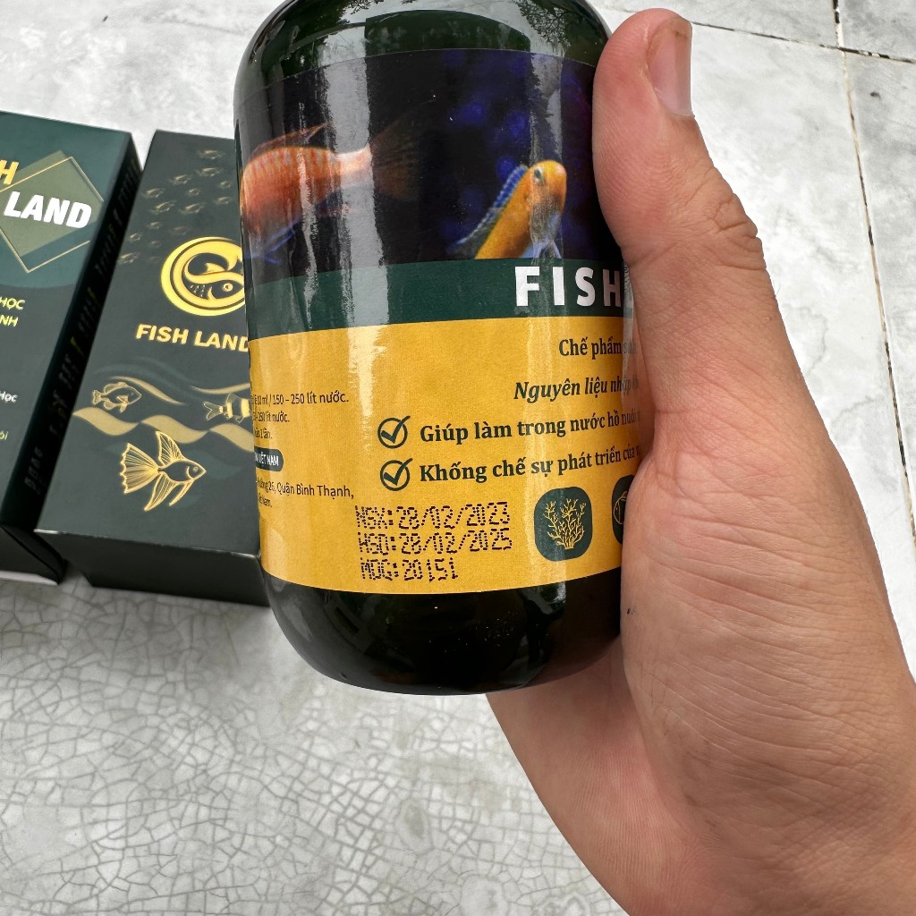 Vi sinh cá cảnh cao cấp FISHLAND