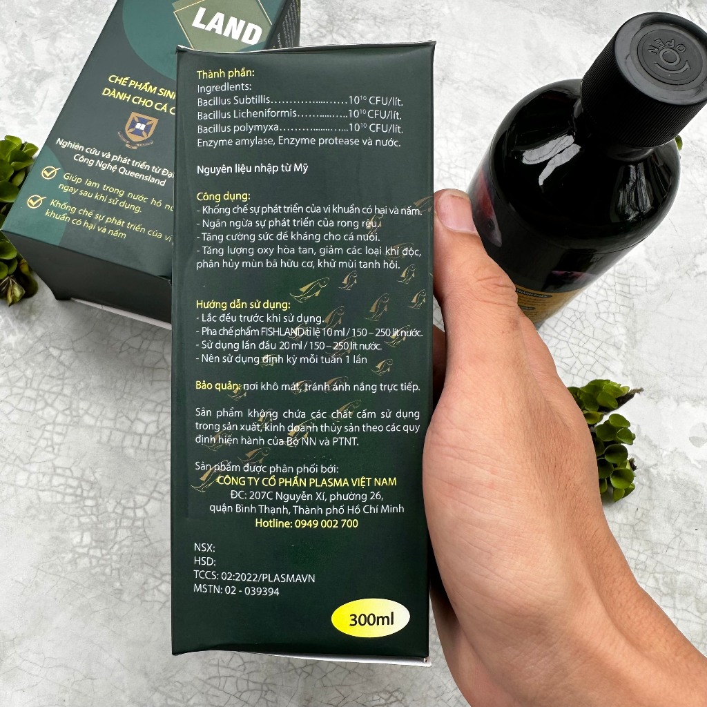 Vi sinh cá cảnh cao cấp FISHLAND