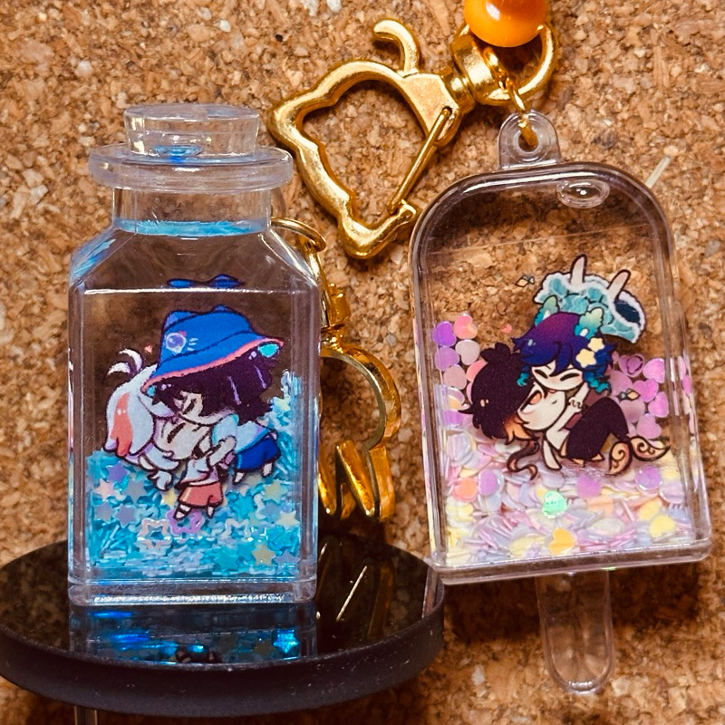 Móc Khoá Genshin Kazuha Scaramouche, Zhongli Venti hongven