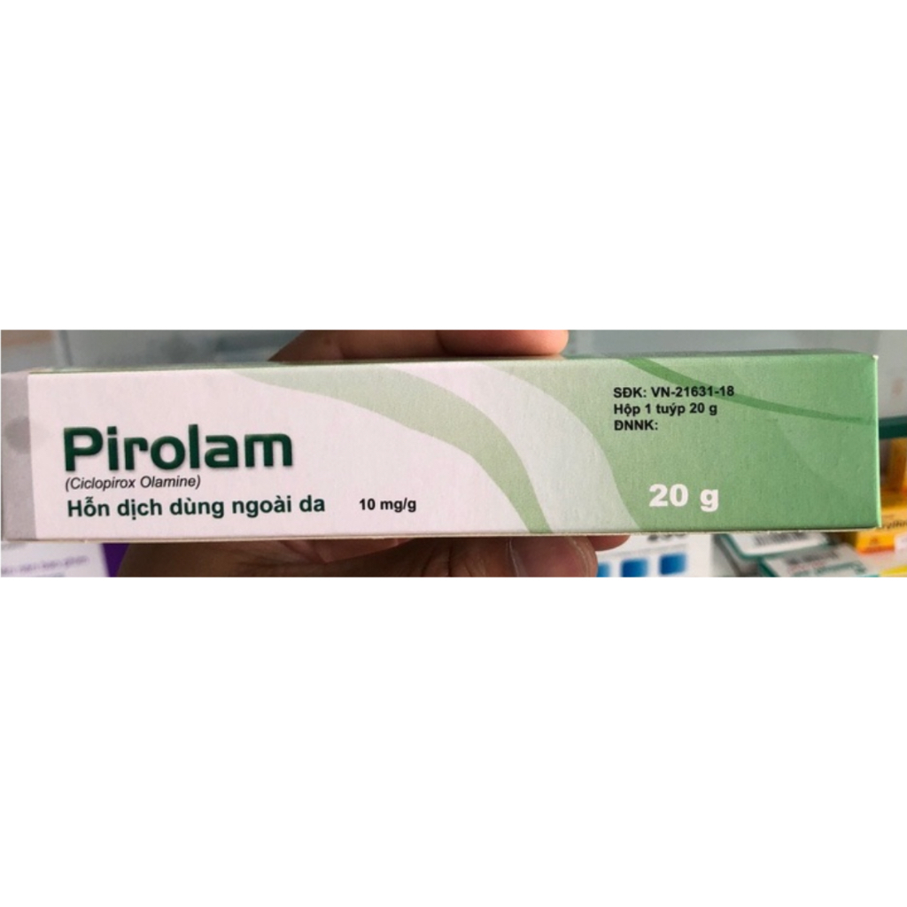 Gel pirolam 20g ngăn ngừa nấm da, nấm móng