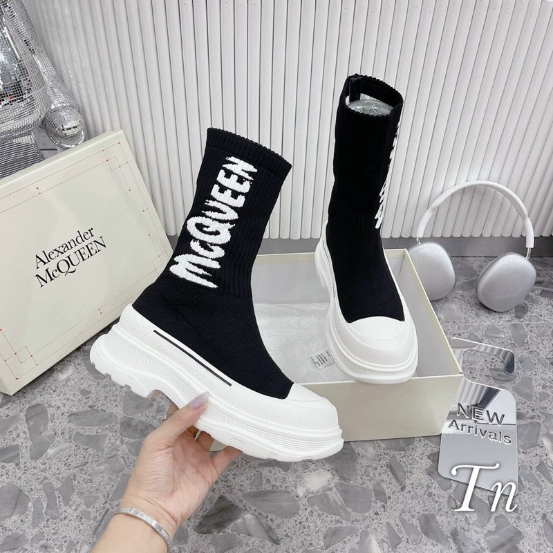 Bốt len mcqueen nâng đế quảng châu fullbox