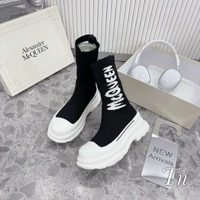 Bốt len mcqueen nâng đế quảng châu fullbox