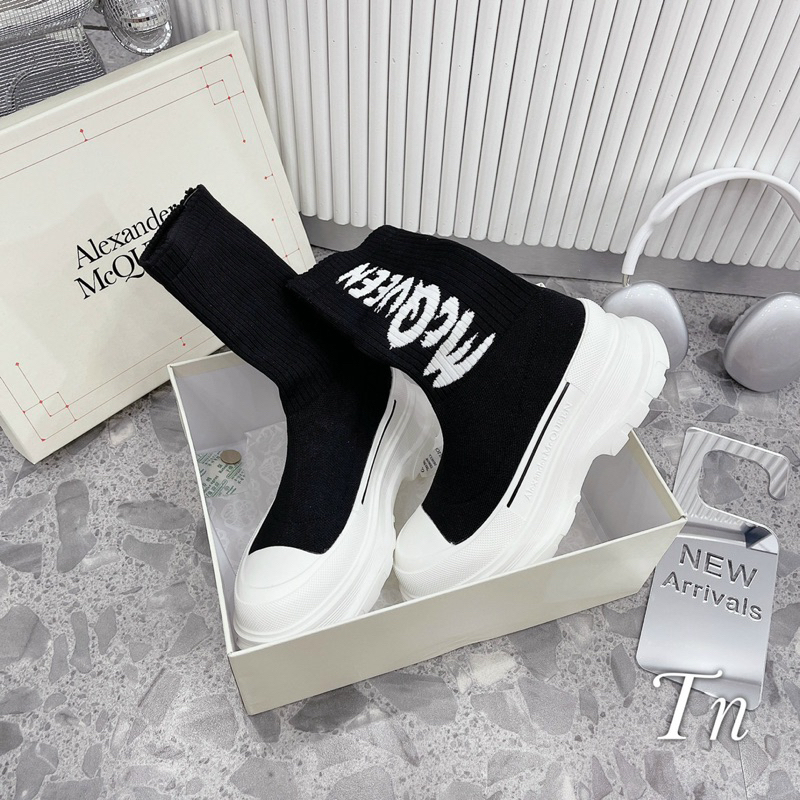 Bốt len mcqueen nâng đế quảng châu fullbox