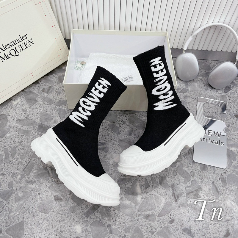 Bốt len mcqueen nâng đế quảng châu fullbox