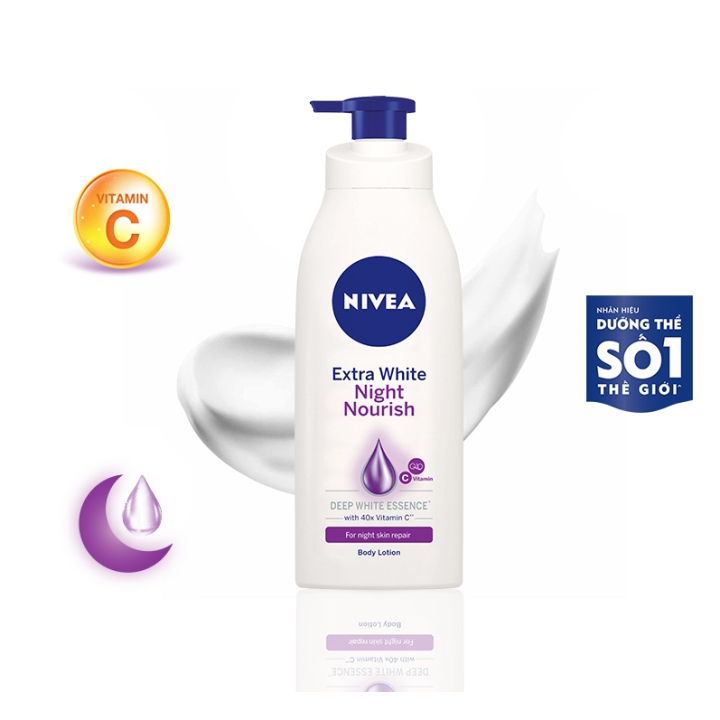 [Co-brand] Sữa Dưỡng Thể NIVEA Extra White Dưỡng Sáng Da Mịn Da 350ml