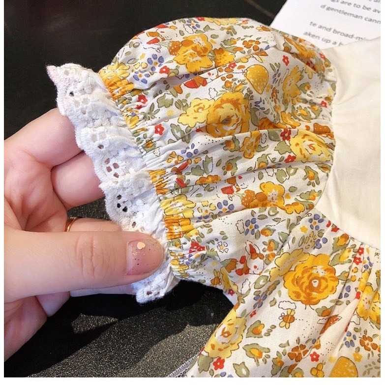 Đầm Công Chúa Bé Gái Chất Vải Thô Hàn Mềm Mịn Thông Thoáng  Trang xô kids