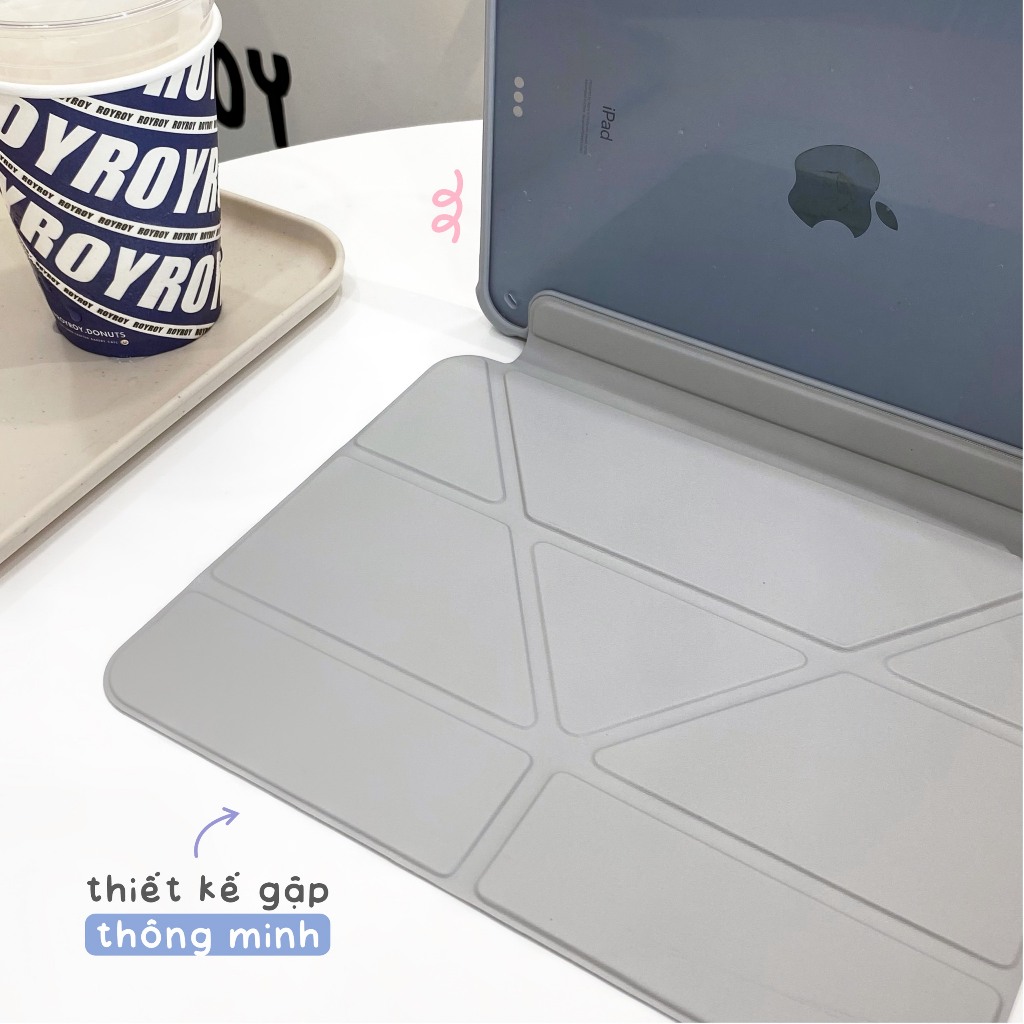 Cover Bao Da Nam Châm Cho Máy Tính Bảng Có Thể Tháo Rời Tiện Lợi