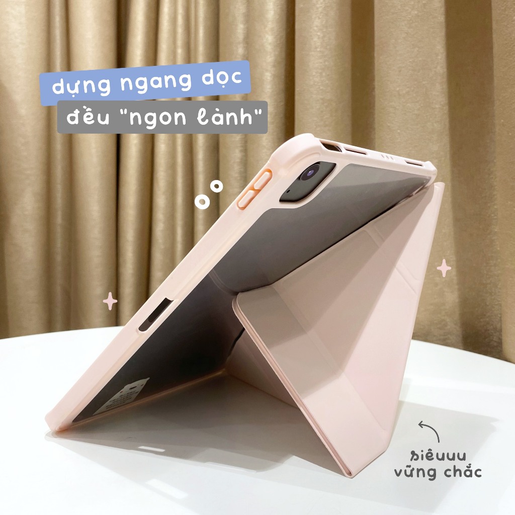 Cover Bao Da Nam Châm Cho Máy Tính Bảng Có Thể Tháo Rời Tiện Lợi