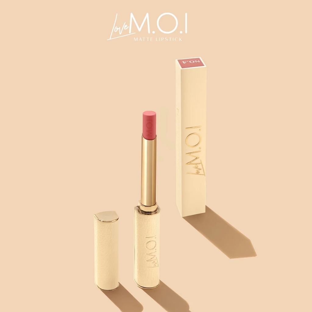 Son thỏi cao cấp Love M.O.I phiên bản giới hạn No.4 Butter Cookie - Hồng nâu gỗ 2.2g