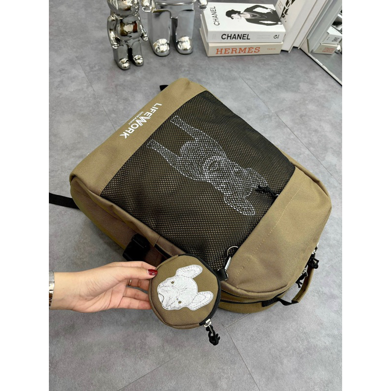 BALO LIFE WORKK 2 MÀU BEIGE VÀ ĐEN CHUẨN HÃNG