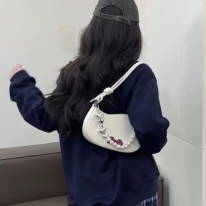 Túi đeo vai dây Ngọc Barbie Butterfly