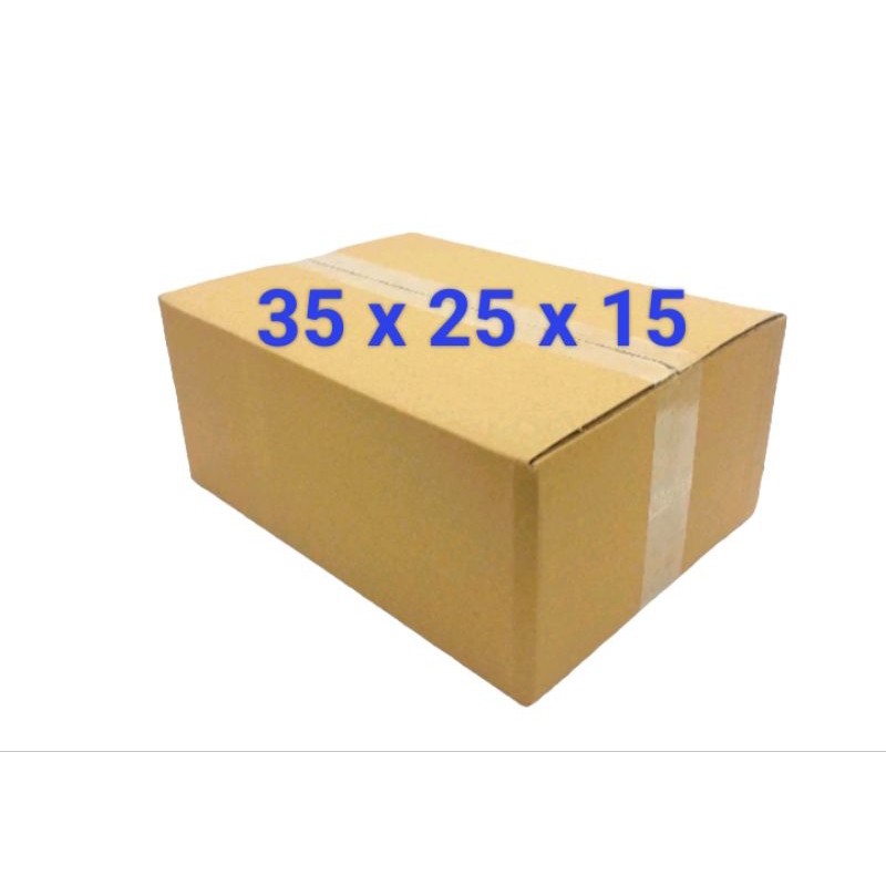 Bộ 10 thùng carton size 35x25x15 cm