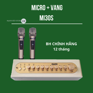 [Chính Hãng] Vang số Acnos Mi30s kèm 2 micro - Bảo hành 12 tháng toàn quốc