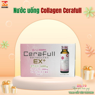 Nước uống collagen cerafull ex plus 50ml x 10 lọ/hộp
