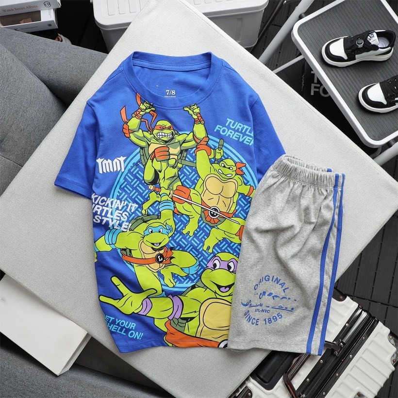 Đồ Bộ Bé Trai OSHKOSH Cotton Xịn - Quần Áo Tay Ngắn Co Dãn 4 Chiều - Đồ Bộ Tay Ngắn Size từ 23-55kg - SuSi Kids Shop