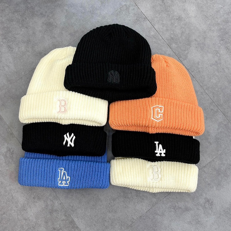 NÓN MŨ LEN BEANIE MLB FULL MẠC TAG SIÊU PHẨM