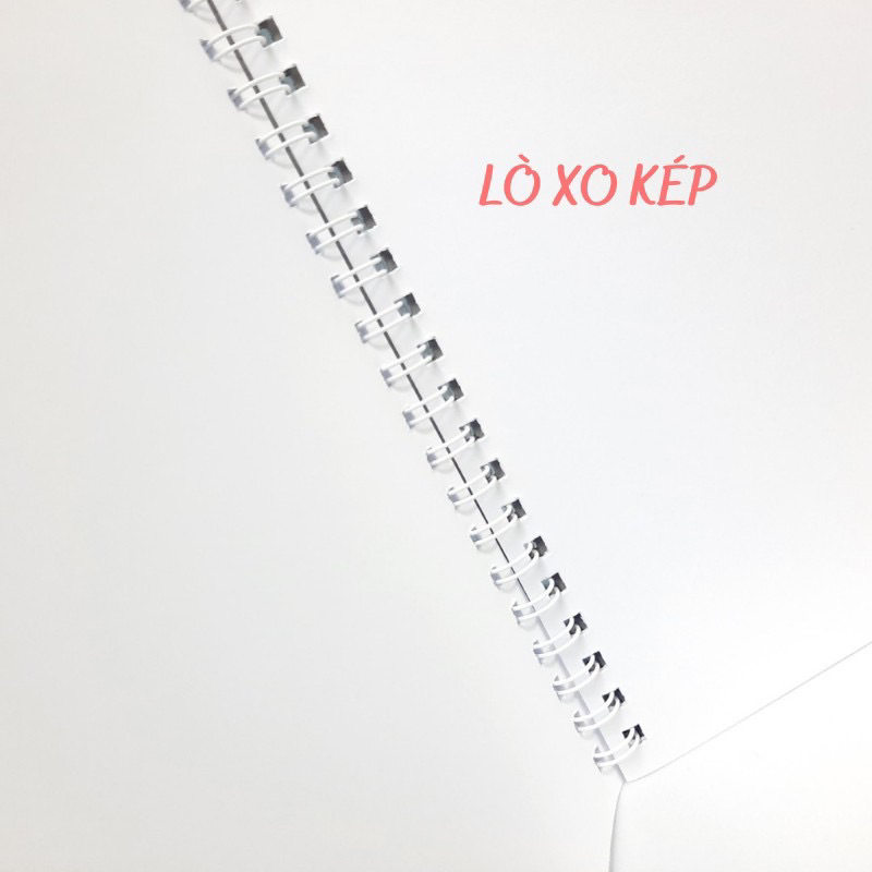 Vở vẽ A4 gáy lò xo