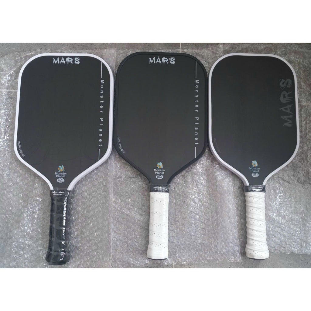 Vợt Pickleball Mars Monster Planet Mặt Nhám Carbon Đánh Bao Ngon