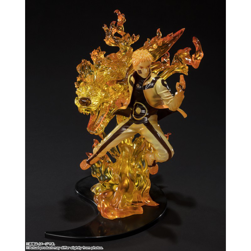 Mô hình Naruto cao cấp - Naruto mode cữu vĩ hình chính hãng bandai - figuarts zero