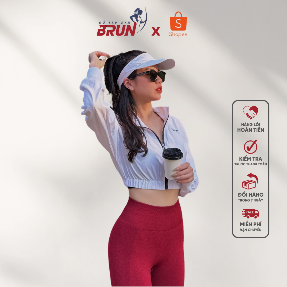Mũ thể thao nửa đầu che nắng chặn mồ hôi - Cotton thấm hút tốt - Dễ dàng gấp gọn - BRUN