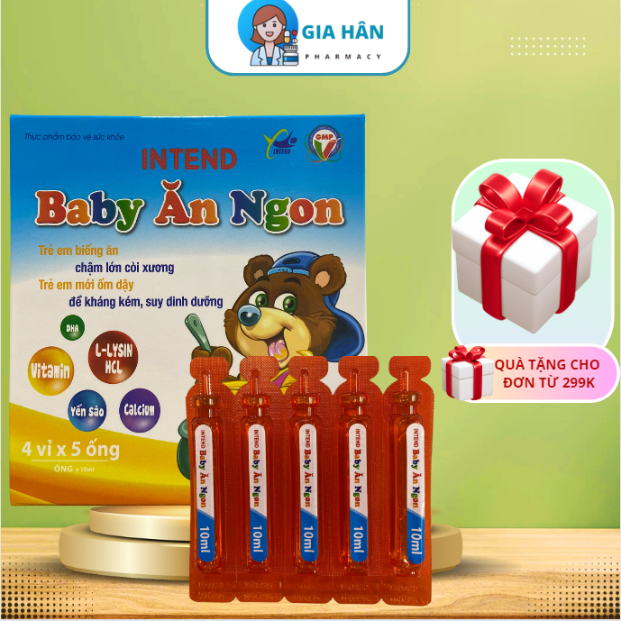 Baby ăn ngon giúp bé hết biếng ăn, tăng cân, tăng sức đề kháng