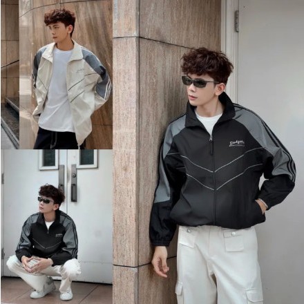 Áo khoác gió, áo khoác dù Dadgera form unisex thời trang nam nữ