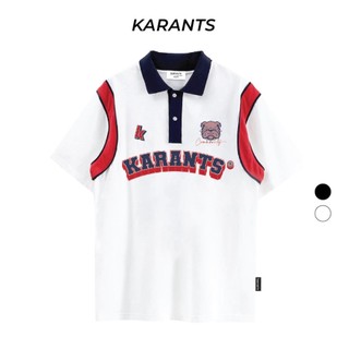 Áo polo, áo polo bóng chày karants form unisex rộng nam nữ