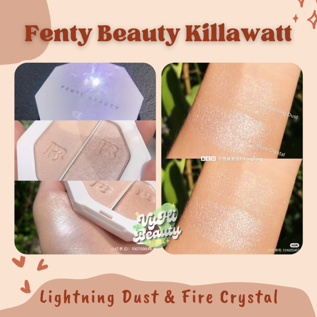 Phấn bắt sáng Fenty Beauty Killawatt 2 ô