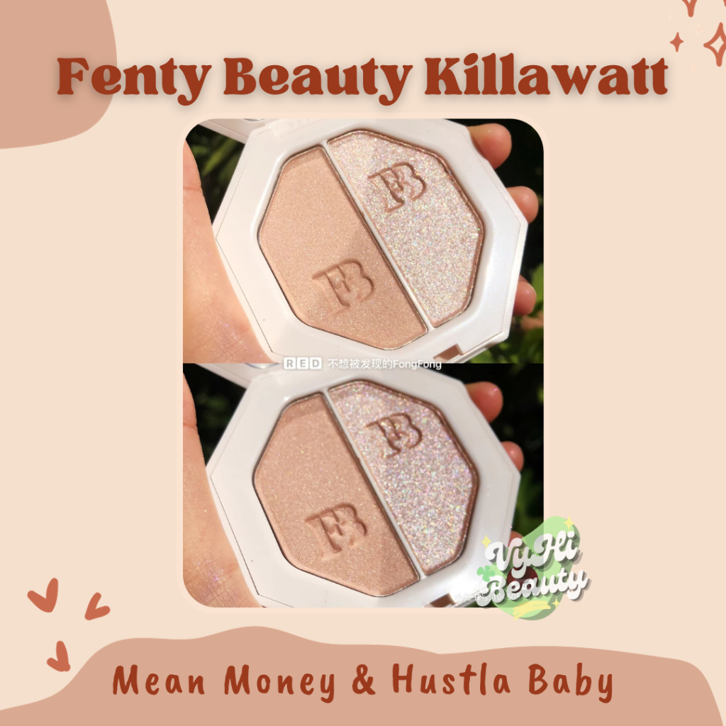 Phấn bắt sáng Fenty Beauty Killawatt 2 ô