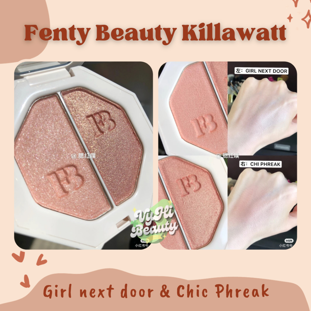 Phấn bắt sáng Fenty Beauty Killawatt 2 ô