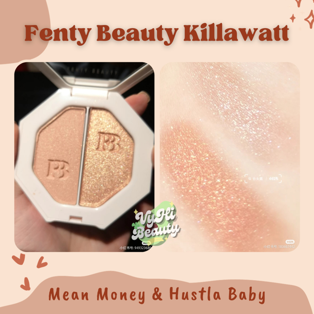 Phấn bắt sáng Fenty Beauty Killawatt 2 ô