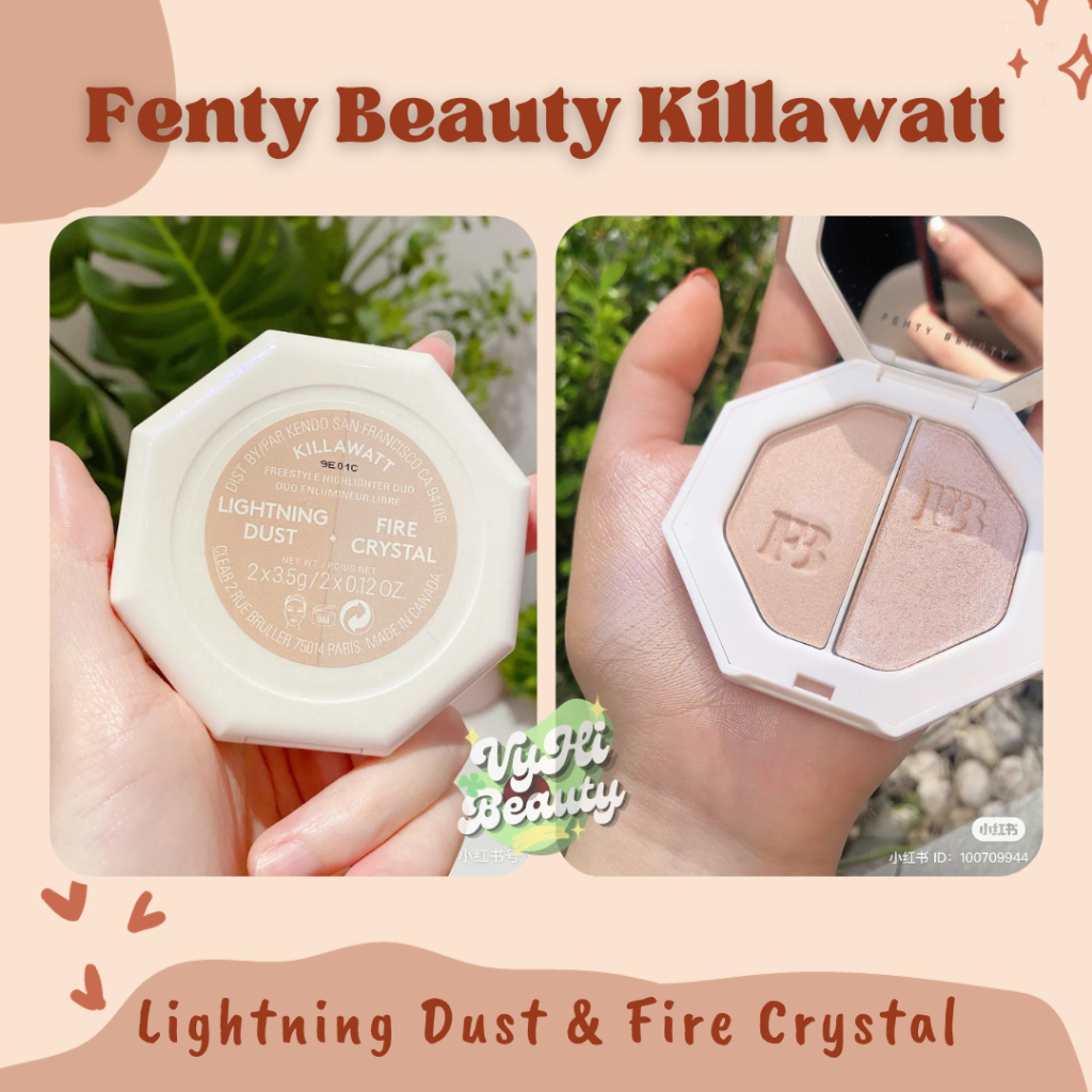 Phấn bắt sáng Fenty Beauty Killawatt 2 ô