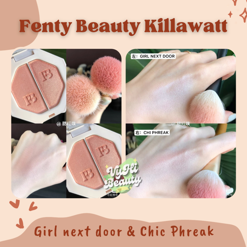 Phấn bắt sáng Fenty Beauty Killawatt 2 ô
