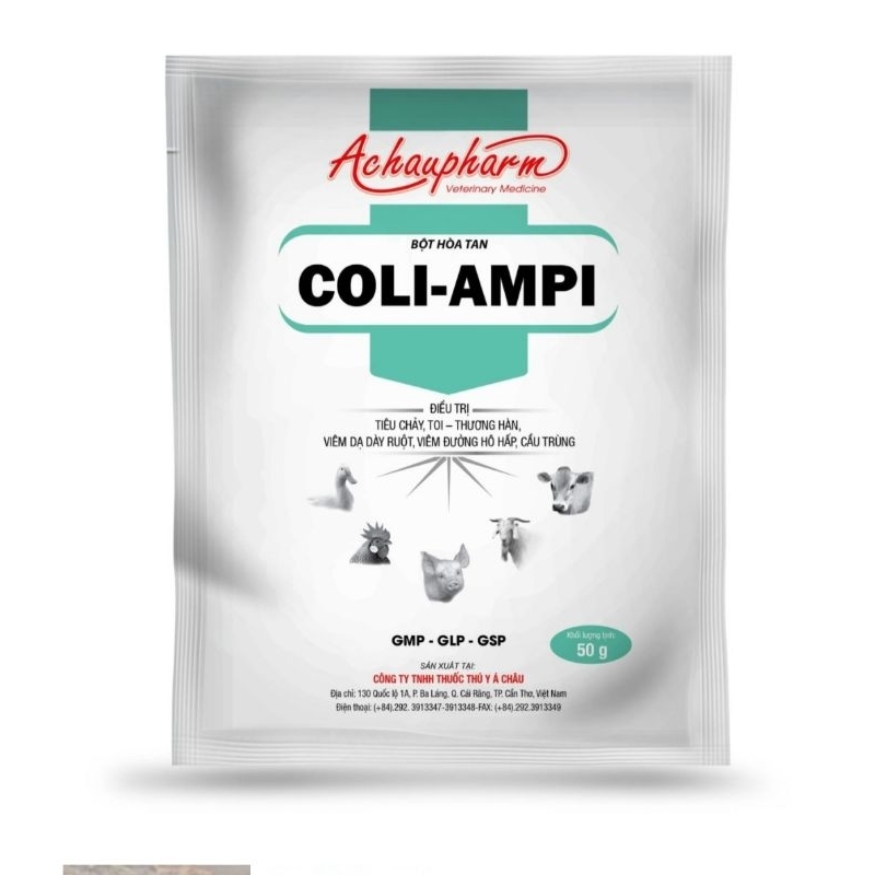 COLI-AMPI Tiêu Chảy Viêm Ruột Viêm đường Hô Hấp trên Vật nuôi